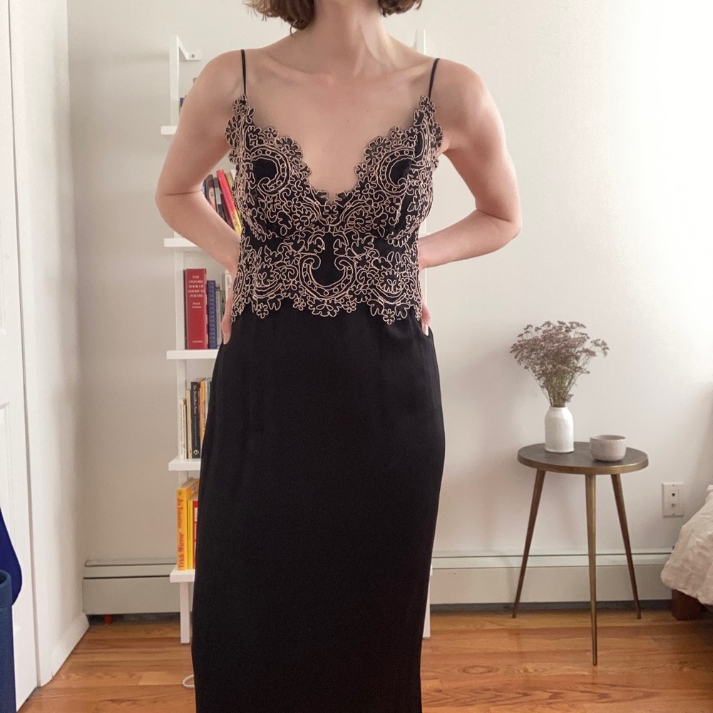 Beautiful Sandro Dress with Lace Detailing